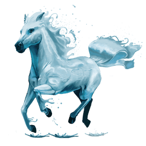 cavalo de passeio elemento Água