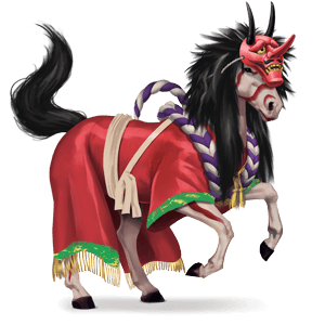 cavalo divino kabuki