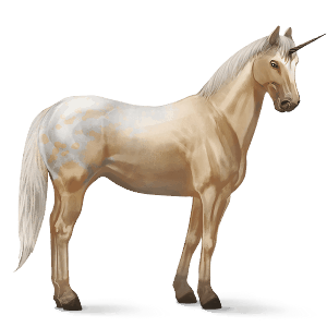 unicórnio de passeio irish sport horse alazão ruano