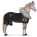 cavalo de passeio pelagem de anne da Áustria