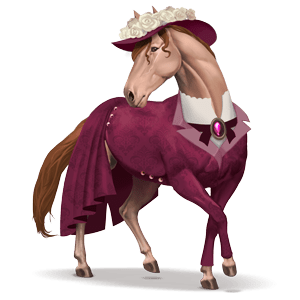 cavalo de passeio pelagem de mary morstan