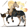 cavalo errante condutor