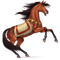 cavalo mitológico rakhsh