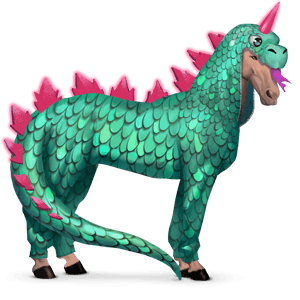 cavalo divino kigurumi