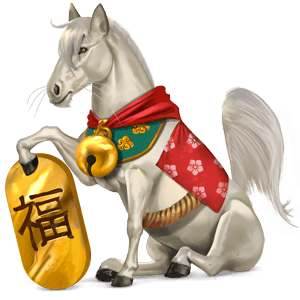 cavalo divino maneki-neko