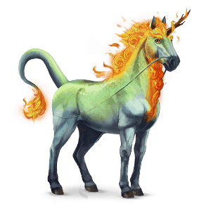 cavalo chinês qilin