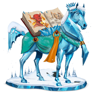cavalo divino rainha da neve