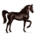 cavalo de passeio holstein castanho