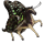 cavalo errante triângulo-verde