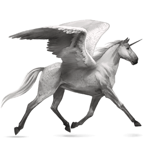 unicórnio alado tennessee walker alazão tostado