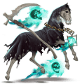 cavalo errante anjo da morte